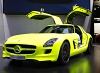 Электромобиль от Mercedes-Benz. SLS AMG E-Cell - полноприводное спортивное купе с крыльями чайки