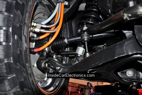 Подключение мотор-колеса на электромобиле Ford F-150 мощностью 110 л.с с крутящим моментом 1000 Нм