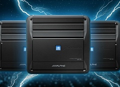 Усилители Alpine серии Xpower.